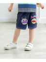 ANPANMAN KIDS COLLECTION/(K)アップリケハーフパンツ ANPANMAN KIDS COLLECTION アンパンマンキッズコレクション...