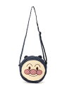 APKC/(K)デニムフェイスポシェット(アンパンマン ばいきんマン) ANPANMAN KIDS COLLECTION アンパンマンキッズコレクション バッグ ショルダーバッグ ネイビー【送料無料】[Rakuten Fashion]