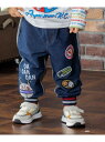 ANPANMAN KIDS COLLECTION/(K)だだんだんアップリケデニムニットパンツ ANPANMAN KIDS COLLECTION アンパンマンキ...
