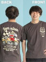 APKC/(W)ジャムおじさんバイクTシャツ大人 ANPANMAN KIDS COLLECTION アンパンマンキッズコレクション トップス カットソー Tシャツ グレー【送料無料】 Rakuten Fashion