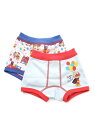 APKC/(K)SLマン柄ボクサーパンツ2枚組 ANPANMAN KIDS COLLECTION アンパンマンキッズコレクション インナー・ルームウェア ボクサーパンツ・トランクス ブルー[Rakuten Fashion] 1