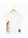 APKC/(K)縦並びTシャツ ANPANMAN KIDS COLLECTION アンパンマンキッズコレクション トップス カットソー・Tシャツ ホワイト ベージュ[Rakuten Fashion]