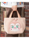 APKC/(K)ドキンちゃんボアランチトート ANPANMAN KIDS COLLECTION アンパンマンキッズコレクション バッグ トートバッグ ピンク[R...