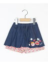 【SALE/30%OFF】APKC/(K)刺繍デニムキュロット ANPANMAN KIDS COLLECTION アンパンマンキッズコレクション パンツ キュロ...