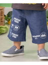 APKC/(K)デニムニットパンツ ANPANMAN KIDS COLLECTION アンパンマンキッズコレクション パンツ ジーンズ・デニムパンツ ネイビー【...