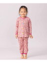 APKC/(K)総柄長袖パジャマ ANPANMAN KIDS COLLECTION アンパンマンキッズコレクション インナー・ルームウェア パジャマ ブルー ピ...