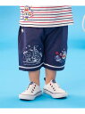 APKC/(K)アンパンマンばいきんまん刺繍マリンパンツ ANPANMAN KIDS COLLECTION アンパンマンキッズコレクション パンツ ジャージ・ス...