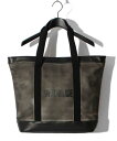 SWITCHBLADE/スイッチブレード/1201701/SPRAYED CANVAS TOTE BAG (with POUCH)/BLACK