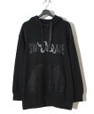 1201120 / SWITCHBLADE/スイッチブレード/SNAKES AND CURVED LETTERS PARKA/BLACK