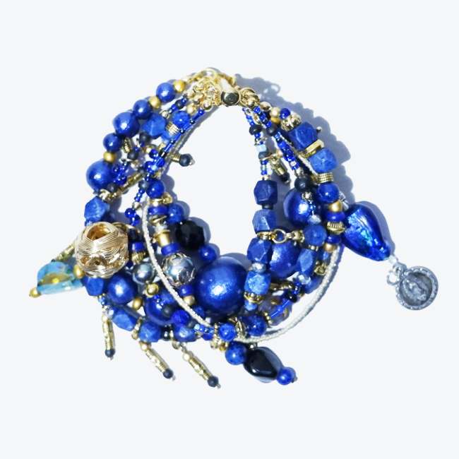 RN-011 / Ranunculus/ラナンキュラス/ Blue Nite/ブルーナイト/Bracelet /アクセサリー/ACCESSORY/ジュエリー/JEWELRY 1