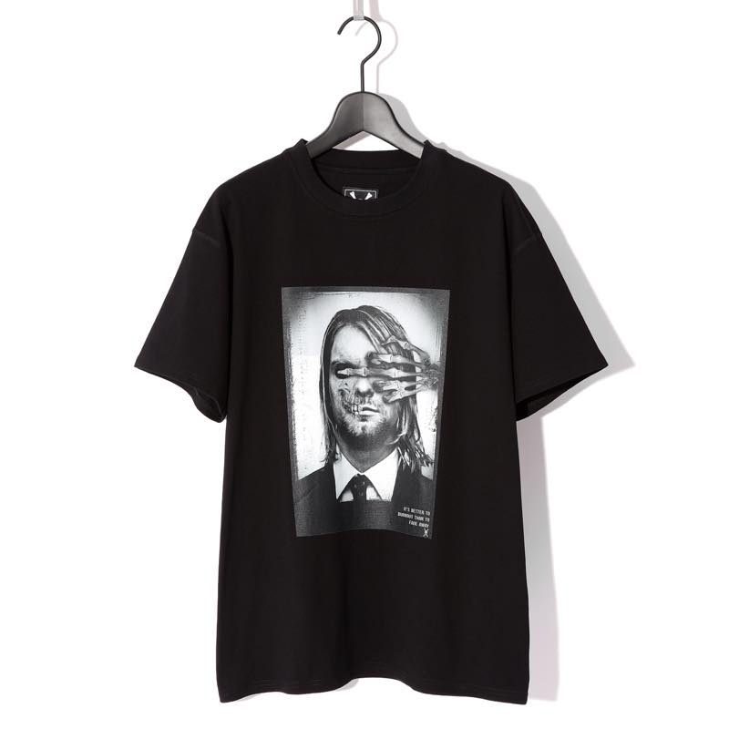 Roen / ロエン / 53147001 / CURT T / T-SHIRT / SKULL / Tシャツ / BLACK