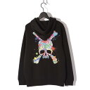 Roen / ロエン / 53147009 / COLOR GRAPHIC PK / PARKA / パーカー / hoodie / フーディ / BLACK