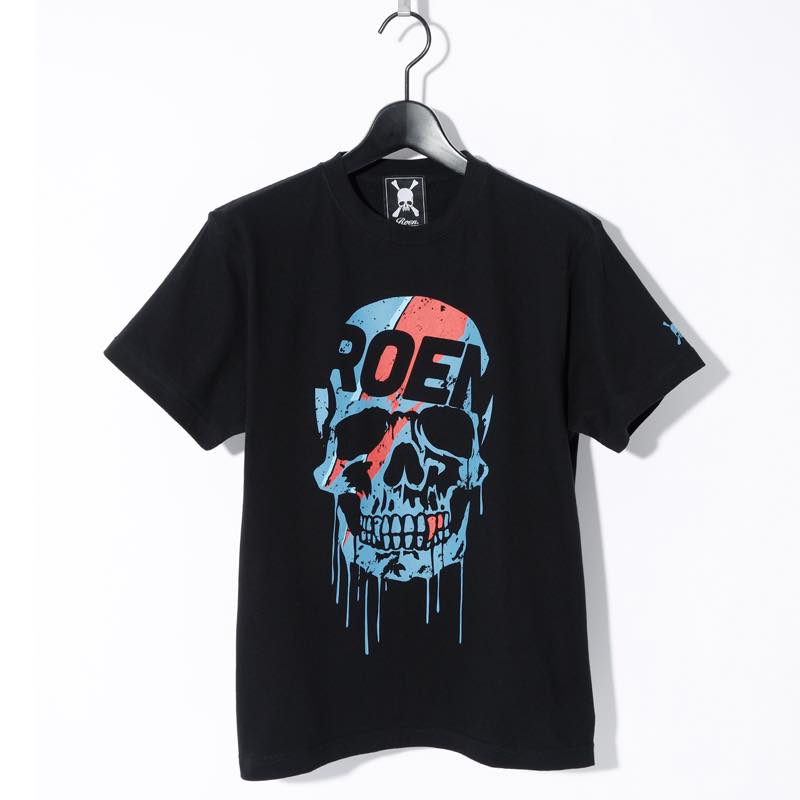 Roen / ロエン / 55047002 / DAVID SKULL T / TOPS / トップス / BLACK