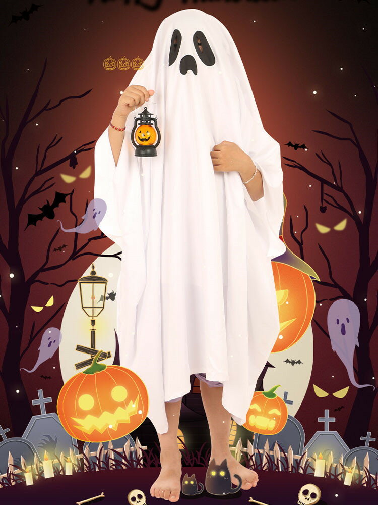 幽霊マント ハロウィン 衣装 ハロウィン コスプレ 子供 演出服 団体 女の子 男の子 ハロウィン コスプレ衣装 子供用 Cosplay 日常服 変装 仮装 アニメ コスチューム アニメ 祭り ハロウィン クリスマス 学園祭 文化祭 演出服 団体用