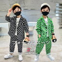 2024新作 ジャケット+パンツ ブラック グリーン タータンチェック カジュアルスーツ 卒業服 七五三服装 七五三スーツ 男の子 フォーマル スーツ こどもスーツ こども おしゃれ 韓国 七五三 入学式 卒業式 入園式 卒園式 ピアノ発表会 発表会 成人式 セット 男の子 スーツ
