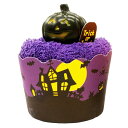 【クーポン有】ハロウィンケーキ ウォッシュタオル《ブルーべリー》見て美味しい 使って楽しい タオルでできた可愛いケーキ!ハロウィンパーティーのプチギフトに◎(vp) 【インテリア/雑貨/パンプキン/スイーツ/02P03Dec16】(タオル/かわいい)