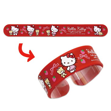 【クーポン有】ハローキティ ハーブぱっちんブレス 可愛く虫除け対策を!【キャラクター/サンリオ/虫よけ/お出かけ/おでかけ/ブレスレット】〔sdt〕