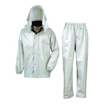 【クーポン有】ディフェンドレインスーツ《シルバー》【/非常袋/災害/震災/防災リュック/大雨/洪水/水害/浸水】〔sdfs〕vp