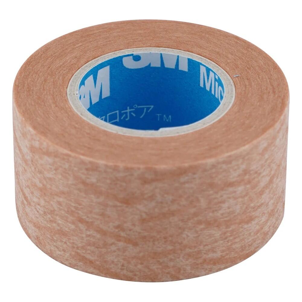3M マイクロポア スキントーン サージカルテープ 1533SP-1 25mm×9.1m 1箱（6巻入） 病院 顔 傷 あと 医..