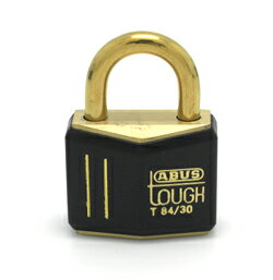 ABUS 真鍮南京錠 樹脂カバー付き T84MB 30mm
