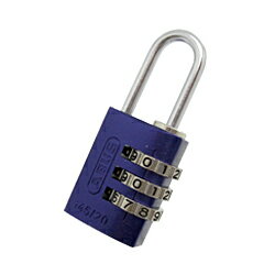 ABUS(アバス) ナンバー可変式南京錠NO.145-20 パープル ABUS(アバス) ナンバー可変式南京錠NO.145-20 パープル