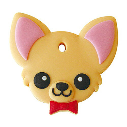 ペットキーカバー 犬 [チワワ/レッド]