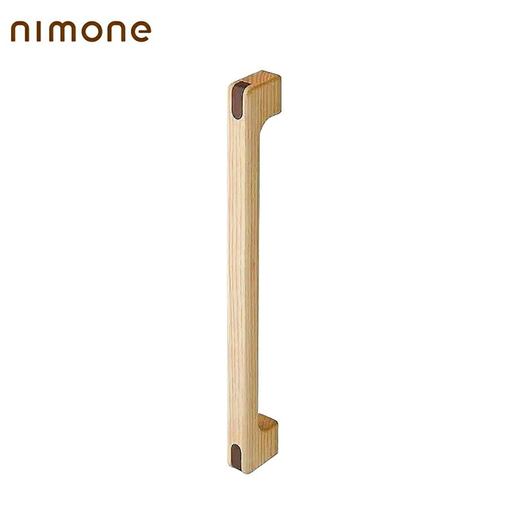 Rakuten - マツ六 木製一体型手すり nimone 420mm クリアベージュ NM-420C 1本入