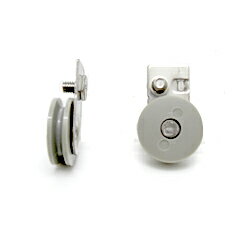 【メール便選択可】ビニフレ 純正部品 網戸戸車 FB45型用調整戸車 中芯用 左右1組入 網戸-007S