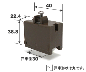 マラソン中はポイント10倍!YKK 雨戸戸車 ...の紹介画像2