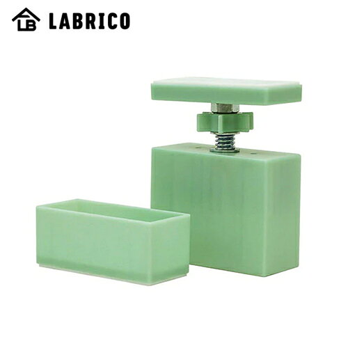 Rakuten - 平安伸銅工業 LABRICO ラブリコ 2×4アジャスター ヴィンテージグリーン DXV-1 1個入