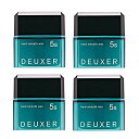 ナンバースリー DEUXER(デューサー) ハードスムースワックス5S(4個セット) ヘアワックス フローラルベリー ブルー その1