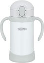 サーモス(THERMOS) まほうびんのベビーストローマグ FJL-350 グレー (GY) 350ml