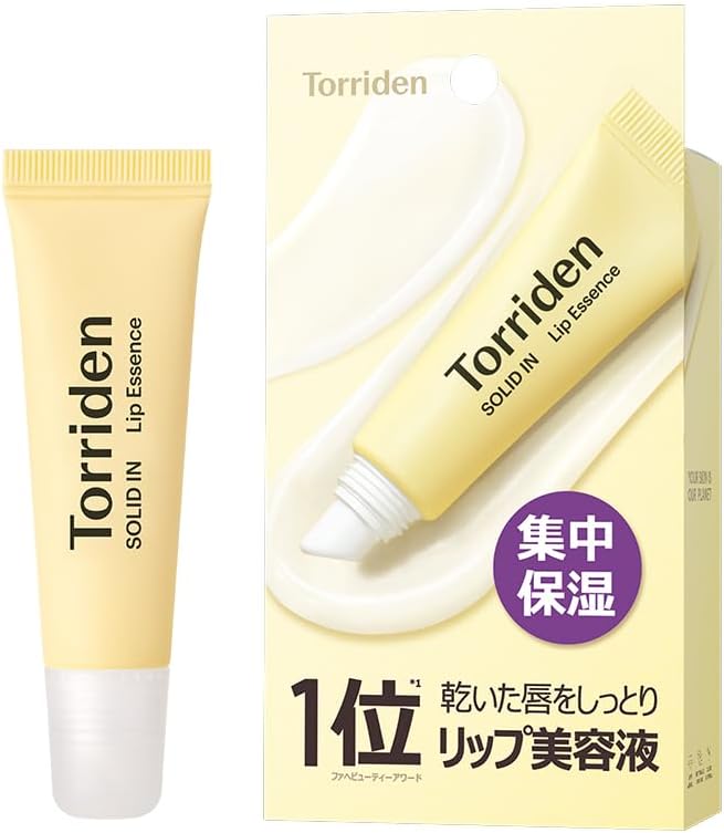 トリデン(Torriden) ソリッドイン リップエッセンス11ml 【正規品】保湿リップ クリーム セラミド 唇 ギフト しっとり うるおい 水分 乾燥 肌荒れケア 角質 敏感肌 ナイトパック 韓国コスメ スキンケアのサムネイル