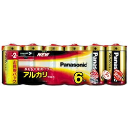 【パナソニック】アルカリ乾電池単二形6本入り【シュリンク包装】LR14XJ/6SW☆家電 ※お取り寄せ商品 【パナソニック】アルカリ乾電池単二形6本入り【シュリンク包装】LR14XJ/6SW☆家電 ※お取り寄せ商品