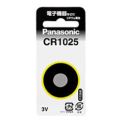 【パナソニック】コイン形リチウム電池CR1025☆家電 ※お取り寄せ商品 【パナソニック】コイン形リチウム電池CR1025☆家電 ※お取り寄せ商品