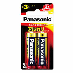 【パナソニック】アルカリ乾電池 単3形(2本パック)LR6XJ/2B☆家電 ※お取り寄せ商品 【パナソニック】アルカリ乾電池 単3形(2本パック)LR6XJ/2B☆家電 ※お取り寄せ商品