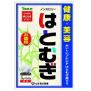 ◆特　長◆ はとむぎを主原料に7種ブレンド健康茶。香ばしくて飲みやすい、美味しいお茶です。簡単に利用できる、便利なティーバッグ包装タイプです。 ◆メーカー（※製造国または原産国）◆ 山本漢方製薬株式会社 ※製造国または原産国：日本 ◆原材料◆ ハトムギ、はぶ茶、ウーロン茶、大麦、玄米、大豆、カンゾウ ◆お召し上がり方◆ お水の量はお好みにより、加減してください。本品は食品ですから、いつお召し上がりいただいても結構です。●やかんで煮だす場合： 水又は沸騰したお湯、約800cc〜1000ccの中へ1バッグを入れ、沸騰後約5分間以上充分に煮出し、お飲みください。バッグを入れたままにしておきますと、濃くなる場合には、バッグを取り除いてください。●アイスの場合：上記のとおり煮だした後、湯ざましをして、ペットボトル又はウォーターポットに入れ替え、冷蔵庫で冷やしてお飲みください。 ●冷水だしの場合：ウォーターポットの中へ1バッグを入れ、水 約600cc〜800ccを注ぎ、冷蔵庫に入れて約15分〜30分後、冷水ハトムギ茶になります。 ●急須の場合：ご使用中の急須に1袋をポンと入れ、お飲みいただく量のお湯を入れてお飲みください。濃いめをお好みの方はゆっくり、薄めをお好みの方は手早く茶碗へ給湯してください。 ◆栄養成分◆ 1杯100ml(茶葉1.67g)あたりエネルギー 1kcaL、たんぱく質 0g、脂質 0g、炭水化物 0.2g、ナトリウム 1mgカフェイン：検出せず ◆使用上の注意◆ ●開封後はお早めにご使用ください。●本品は食品ですが、必要以上に大量に摂ることを避けてください。●薬の服用中又は、通院中、妊娠中、授乳中の方は、お医者様にご相談ください。●体調不良時、食品アレルギーの方は、お飲みにならないでください。●万一からだに変調がでましたら、直ちに、ご使用を中止してください。●天然の原料ですので、色、風味が変化する場合がありますが、品質には問題ありません。●小児の手の届かない所へ保管してください。●食生活は、主食、主菜、副菜を基本に、食事のバランスを。※ティーバッグの包装紙は食品衛生基準の合格品を使用しています。煮出した時間や、お湯の量、火力により、お茶の色や風味に多少のバラツキがでることがございますので、ご了承ください。また、そのまま放置しておきますと、特に夏期には、腐敗することがありますので、当日中にご使用ください。残りは冷蔵庫に保存ください。ティーバッグの材質は、風味をよくだすために薄い材質を使用しておりますので、バッグ中の原材料の微粉が漏れて内袋に付着する場合があります。また、赤褐色の斑点が生じる場合がありますが、斑点はハブ茶のアントラキノン誘導体という成分ですから、いずれも品質には問題がありませんので、ご安心してご使用ください。 ＜保管及び取扱上の注意＞直射日光および、高温多湿の場所を避けて、涼しい場所に保存してください。＜開封後の注意＞開封後はお早めに、ご使用ください。 【ご注意1】この商品はお取り寄せ商品です。ご注文されてから発送されるまで約10営業日(土日・祝を除く)いただきます。なお、商品によりましては、予定が大幅に遅れることもございますので、何卒あらかじめご了承お願いいたします。 【ご注意2】お取り寄せ商品以外の商品と一緒にお買い上げの場合は、全ての商品が揃い次第の発送となりますので、ご了承下さい。 ※パッケージデザイン等が予告なく変更される場合もあります。 ※商品廃番・メーカー欠品など諸事情によりお届けできない場合がございます。 ※ご使用期限またはご賞味期限は、商品情報内に特に記載が無い場合、1年以上の商品をお届けしております。 商品区分：【健康食品】【広告文責】株式会社メディスンプラス：0120-205-904 ※休業日 土日・祝祭日文責者名：稗圃 賢輔（管理薬剤師）