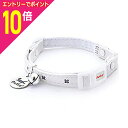 【ポイント10倍:お買い物マラソンと同時開催 ※要エントリー】【ヤマヒサ】CAT COLLAR(キャットカラー) クロスレザーカラー(白) ★ペット用品 ※お取...