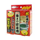 ◆特　長◆ そのままおくだけ24時間60日有効です。アルミシール開封後60日忌避成分が常温で揮散し、広くゆきわたります。※室温25℃湿度65％の無風状態で。(使用環境により変わります。)2種類の天然ハーブ(シトロネラ・ユーカリ)と殺虫成分(メトフルトリン)を配合しました。吊り下げもできるフック付きです。火を使わなくてもいいので、点火の手間もなく、煙りません。 ◆メーカー◆ ドギーマンハヤシ 株式会社 ※製造国または原産国：日本 ◆対象動物種・年齢◆ 犬・猫種用 ◆ご使用方法◆ ・ご使用前に必ず取扱説明書を必ずお読みいただき、正しい使用方法でご使用ください。お読みになったあとは大切に保管してください。 ◆本体サイズ◆ 幅96×高さ44×奥行96mm ◆成分、素材◆ 有効成分/メトフルトリン、シトロネラ、ユーカリ ◆使用上の注意◆ ・用途・対象を守る。・幼児やペットが触れない所に設置・保管する。・本品は食べられないため、誤飲に注意する。・金属フタを外して使用しない。・万一、人やペットが誤飲した場合は、水などを飲ませてうすめる。(改善が見られない場合は医師や獣医師に相談してください)・容器の中に水が入らないようにする。万一、水が入った場合はすぐに水を除く。 【ご注意1】この商品はお取り寄せ商品です。ご注文されてから発送されるまで約10営業日(土日・祝を除く)いただきます。 【ご注意2】お取り寄せ商品以外の商品と一緒にお買い上げの場合は、全ての商品が揃い次第の発送となりますので、ご了承下さい。 ※メーカーによる商品リニューアルに伴い、パッケージ、品名、仕様（成分・香り・風味 等）、容量、JANコード 等が予告なく変更される場合がございます。予めご了承ください。 ※商品廃番・メーカー欠品など諸事情によりお届けできない場合がございます。 ※ご使用期限またはご賞味期限は、商品情報内に特に記載が無い場合、1年以上の商品をお届けしております。 商品区分：【ペット用品】【広告文責】株式会社メディスンプラス：0120-205-904 ※休業日 土日・祝祭日文責者名：稗圃 賢輔（管理薬剤師）