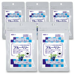 【ビタトレールの栄養補助食品】ベジタブ ブルーベリー 90粒×5個セット （150日分）