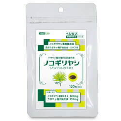 【4/29(月)迄クーポン配布中】【ビタトレールの栄養補助食品】ベジタブ ノコギリヤシ 120粒 （30日分） 【RCP】