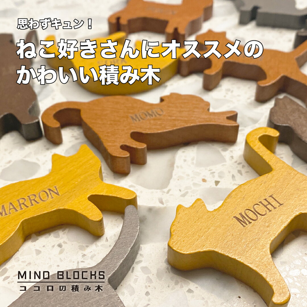 【メーカー直売】ココロの積み木 