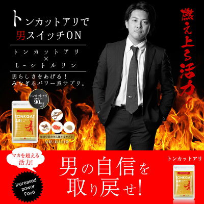 【トンカットアリGold31粒(約1ヶ月分)】(生活サポート活力冷えサポート健康維持滋養強壮メール便送料無料天然酵母亜鉛L-シトルリン金時しょうが金時生姜ミネラル食品スタミナパワー)