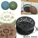 【当日発送可能】doux mou ドゥームー 蚊やり レギュラー フラワー 蚊取り線香ホルダー 蚊取り線香入れ 蚊帳リ器 蚊やり レトロ ガーデニング ベランピ...