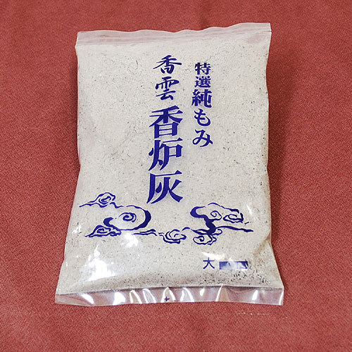 【あわせ買い2999円以上で送料お得】お香炉灰　4寸用箱（約60G） 【4902741200137】