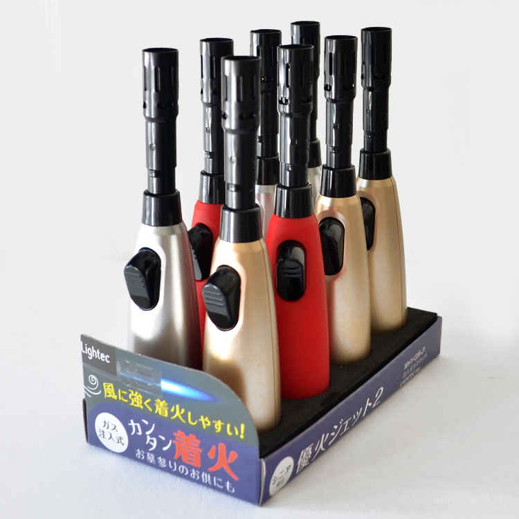 【箱売り】注入式お仏壇ライター「優火ジェット2」1箱 8個入り〔2年保証付〕【8個入り】【高齢者向け】..