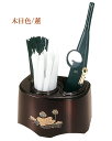 仏壇まわりをすっきり!小道具いれ「こころ」3点セット/木目(蓮模様)お線香入れ・ローソク入れ・その他小物をひとまとめに収納【お買い物マラソンxポイントアップ】