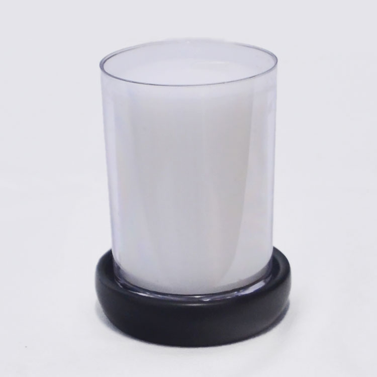 【燭台付き】24時間ボ−ティブ台付［無地］【燃焼時間24時間】【HZ460-04】【蝋燭】【お供え】【カップ..