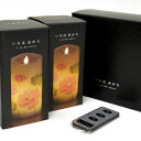 【蓮】【2個セット】カメヤマ「いろはあかり/蓮ハナ」2個入り ご進物セット〔リモコン付き〕【電池4個付き】【リモコン付き】【セット品】【LEDロ−ソ...
