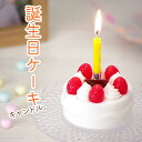 カメヤマ 誕生日ケーキキャンドル ローソク3本付き〔ケーキの香り付き〕好物蝋燭 好物ローソク 好物ろうそく 好物キャンドル 故人の好物シリーズ お供え 仏壇 お盆 香り付き バースデーキャンドル ハッピーバースデー パーティー ケーキ スイーツ プレゼント